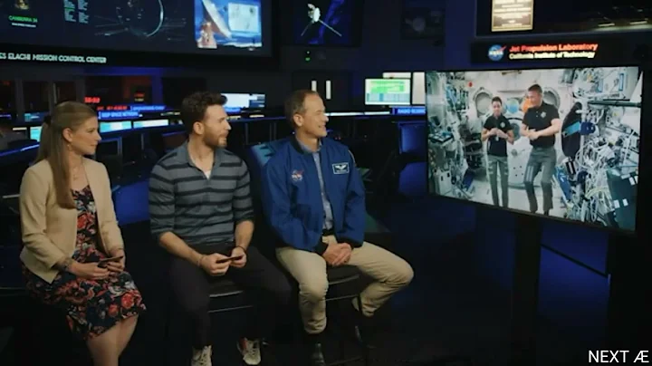 Chris Evans visited  NASA JPL and interviewed Astronaut Tom marshburn