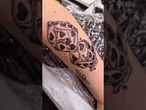 tattoo of ice cubes on the arm 🧊🧊🧊 #tattoo #tatuagem