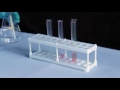 Лабораторный опыт 5 "Испытания водных растворов кислот и щелочей индикаторами"