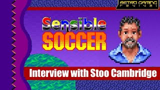 Sensible Soccer - Stoo Cambridge Interview - Amiga, Sega, Evercade, Nintendo