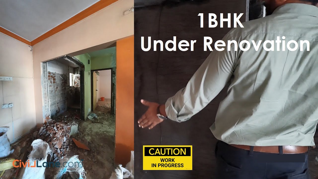 Before & After House Renovation 1BHK, Malad, Mumbai by CivilLane.com ...