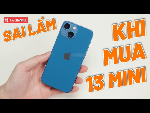 SAI LẦM KHI MUA IPHONE 13 MINI LÀM MÁY CHÍNH, ĐÂY LÀ LÍ DO!