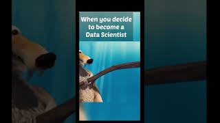 POV: You decided to become a Data Scientist 💀📉 #datascience #coding #memes #shorts