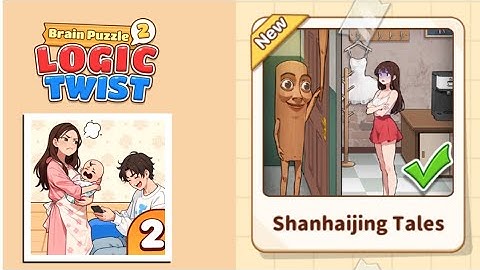 Brain Puzzle 2: Logic Twist Level 75 | shanhaijing tales  Gameplay