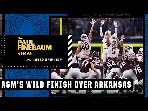 'oink doink! ' - billy liucci recaps texas a&m's wild finish in jerry world | paul finebaum show