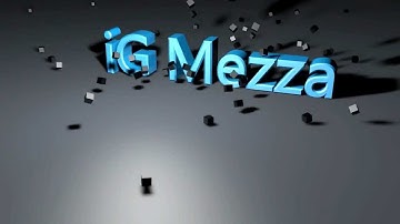 Cinema 4d falling cubes intro [HD]