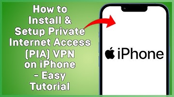 Hoe u Private Internet Access PIA VPN op de iPhone installeert en instelt - Eenvoudige handleiding