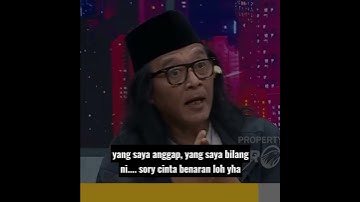 #sujiwotedjo seketika terdiam mendengar jawaban ustad das