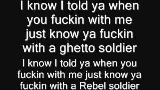 Ky-mani Marley - Ghetto Soldier Lyrics On Screen Resimi