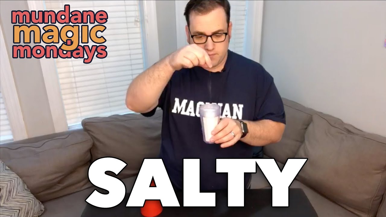 Scott Green performing an impossible condiment switch