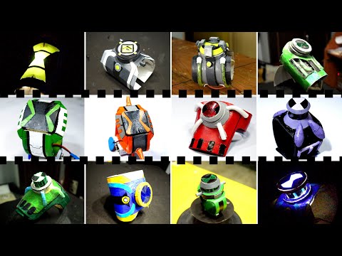 how to make Ben 10 - All  Best Omnitrix | From Paper | eva foam