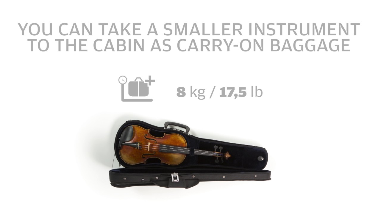Instrumentos musicales como equipaje de mano: guía para músicos