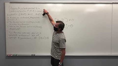Mathematical Methods in Physics Lecture 11: On Solvability and Minimization