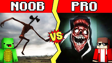 SIREN HEAD VS BRIDGE WORM Build Battle In Minecraft - NOOB VS PRO CHALLENGE - Maizen Mizen Parody