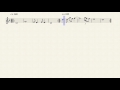 mask off flute sheet music
