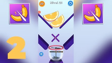 🎮Good Slice (by VOODOO) Gameplay Walkthrough 21-40 Levels 😎