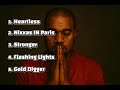 Kanye West's top 5 songs on Spotify