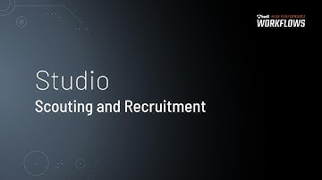 Studio • Scouting and Recruitment