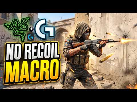 🔥 CS2 NO RECOIL SCRIPT | Logitech + Razer | Custom Sensitivity