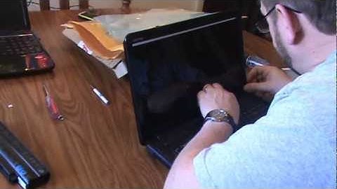 Laptop screen replacement/how to replace laptop screen Dell Inspiron M5030