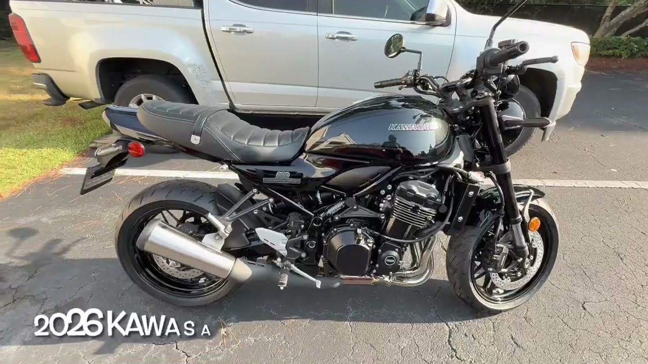 2026 Kawasaki Z900RS Black Ball Edition - YouTube