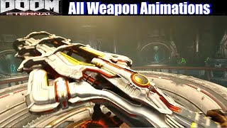 Doom Eternal - All Weapon Pick Up Animations & Weapon Mods Animations (Updated)