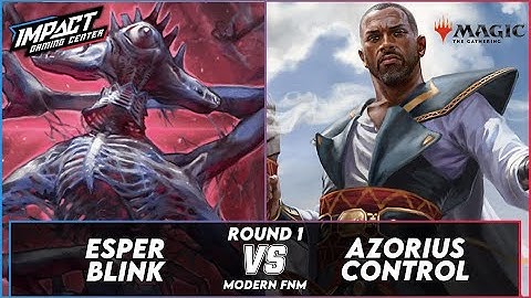 Esper Blink VS Azorius Control [PAPER] | Modern FNM from IGC RD 1 | Magic: the Gathering