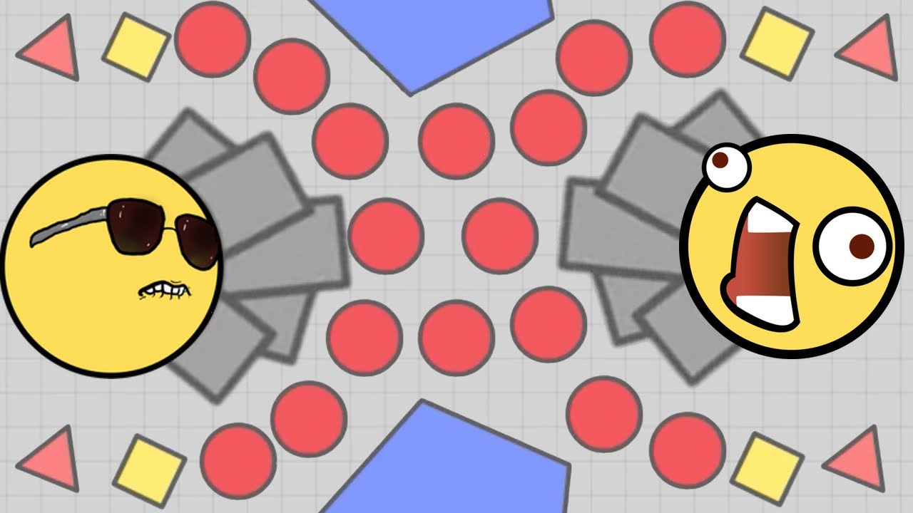 Diep.io Gameplay//75k+ Mass//Penta Shot Class//Best Diep.io Class