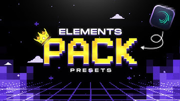 10+ Elements And Transition Animation Pack Alight Motion Presets | Alight Motion Template