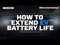 How to extend the life of your EV battery