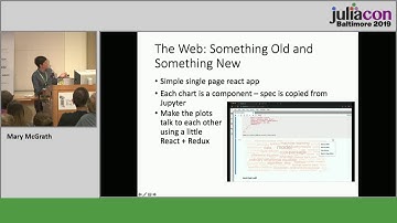 Prototyping Visualizations for the Web With Vega and Julia | Mary McGrath | JuliaCon 2019