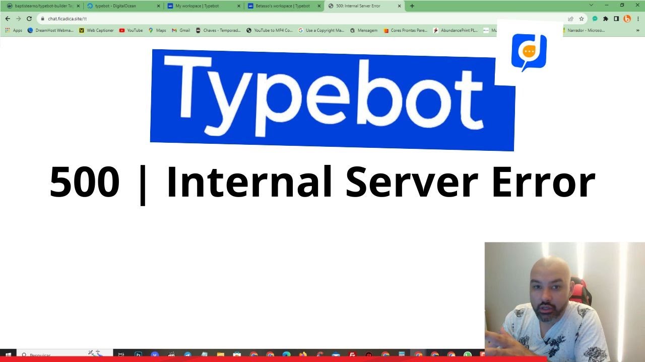 💬 Typebot ILIMITADO instalado em menos de dois minutos 