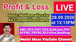 Profit and Loss For TSPSC,APPSC,POLICE,BANKING,RRB,SSC,JOBS screenshot 3
