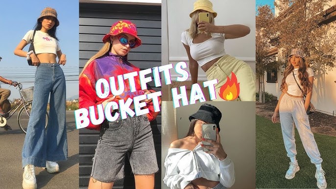 HOW TO STYLE: BUCKET HATS! Pairing with dresses, oversized blazers