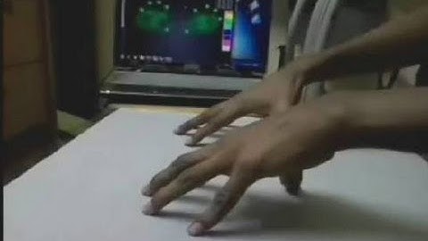 Multi touch surface Demo by praveen