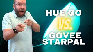Philips Hue Go vs. Govee StarPal Portable Lamp