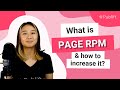 What is page rpm how to increase page rpm  publift