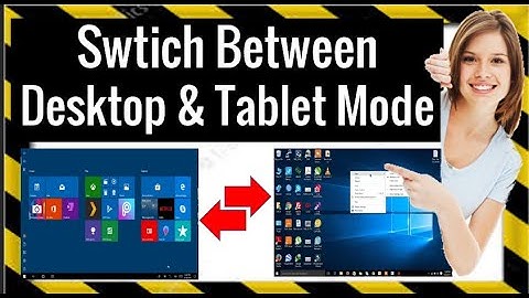 🆂🅾🅻🆅🅴🅳 ✔How To Switch Between Windows 10 Tablet & Desktop Mode | Get Smart