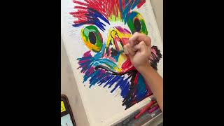 Amazing 15 year old autistic artist will blow u away...