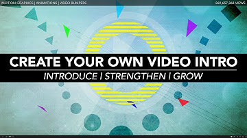 How to Create Your Own Video Intro | Video School Online