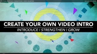 How to Create Your Own Video Intro | Video School Online
