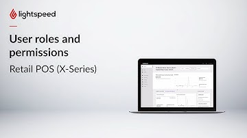 User roles and permissions