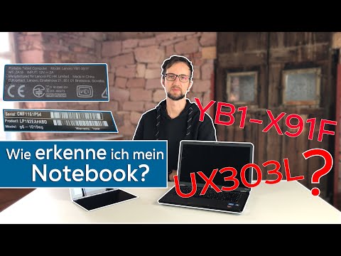 Video: So Finden Sie Ihr Laptop-Modell Heraus