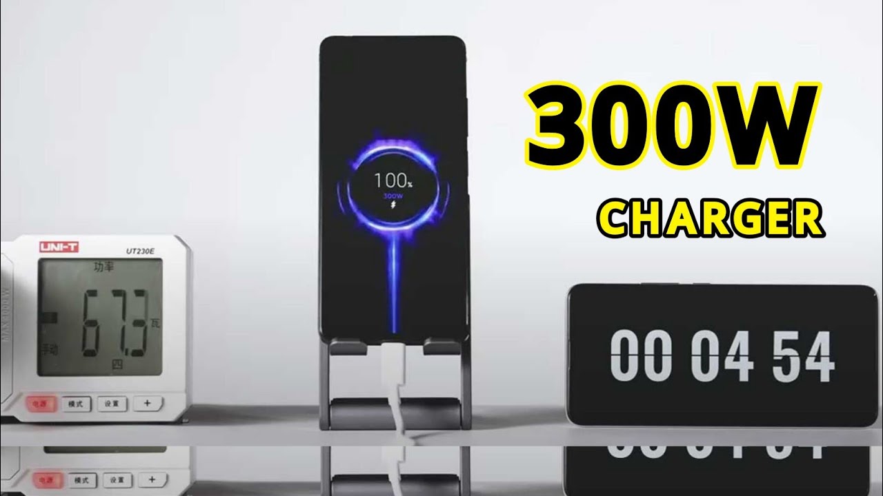 Its can Charging in 5 Minutes Phone 😱| Xiaomi 300W Charger - YouTube