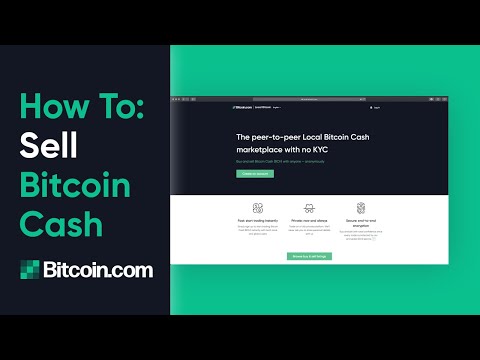 Tutorial: How To Sell Bitcoin Cash On Local.Bitcoin.com By Roger Ver