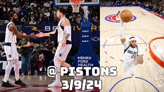 Dallas Mavericks Team Highlights vs the Pistons (03.09.2024)