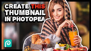 How to Make Eye Catching Thumbnails in Photopea - From a Single Image! by Photopea Pro 19,270 views 2 years ago 7 minutes, 30 seconds