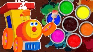 Ben The Train | Mixing Colors | Nursery Rhymes For Kids And Babies screenshot 4