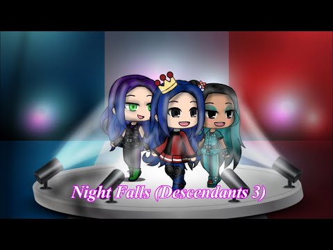 One Kiss Lyric Video Descendants 3 Youtube - descendants 3 night falls roblox music video