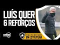 VÍDEO: Luís Castro espera  SEIS REFORÇOS no Botafogo/ Kanu no Coritiba ?